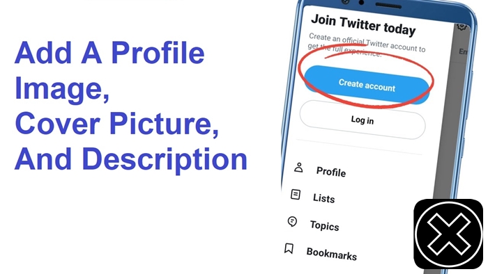 Add A Profile Image, Cover Picture, And Description