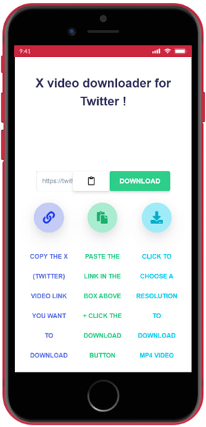 download video x tweet iphone android